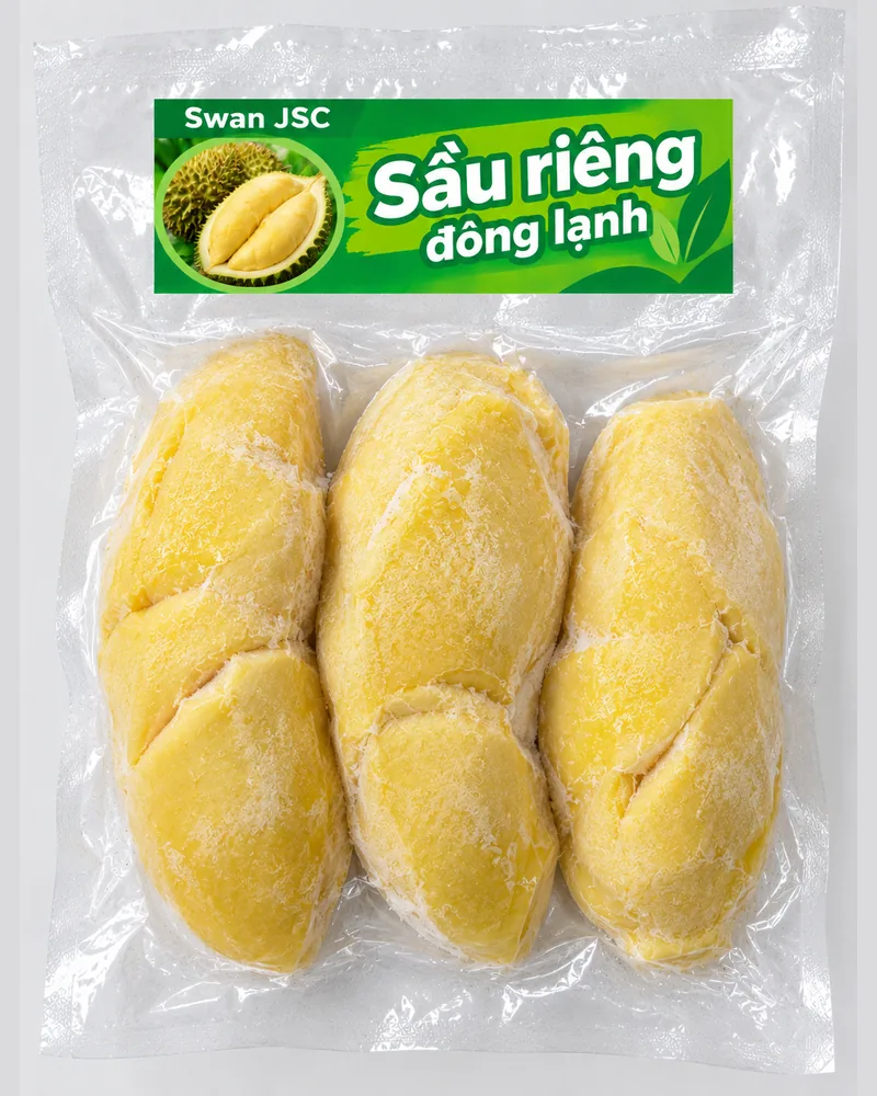 Frozen Monthong durian