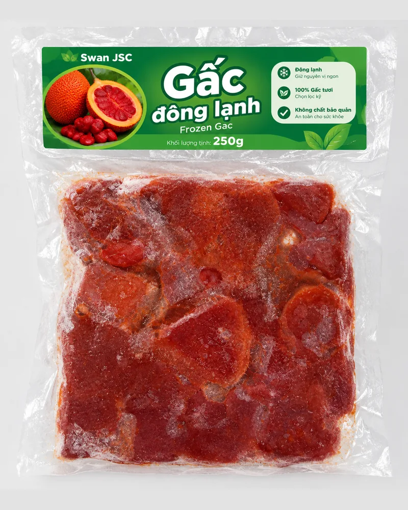 Frozen gac fruit