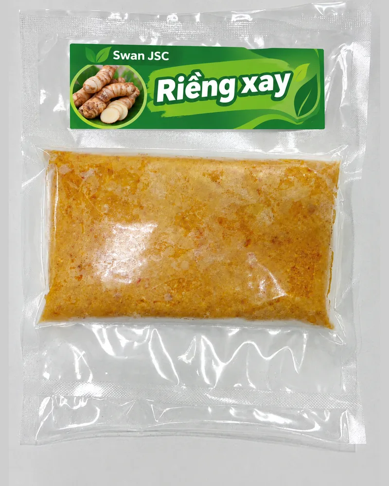 Frozen pureed galangal
