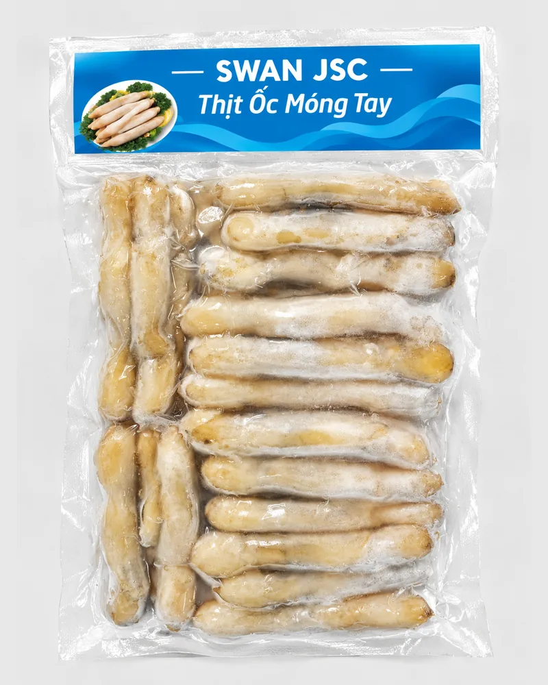 Frozen razor clam meat