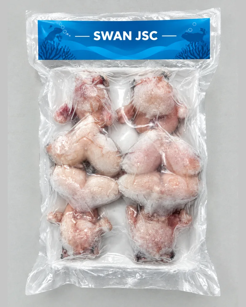 Frozen whole frog